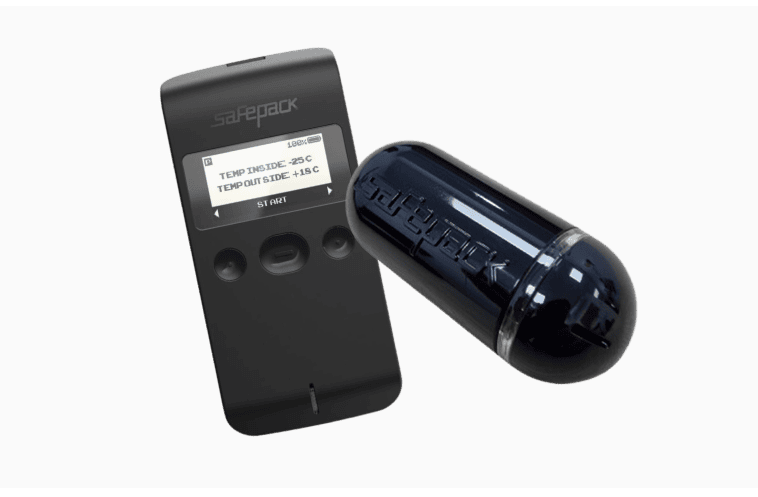 Капсульный термодатчик (терморегистратор) Biocard SmartSensor. Купить для контроля грузоперевозок с температурным режимом