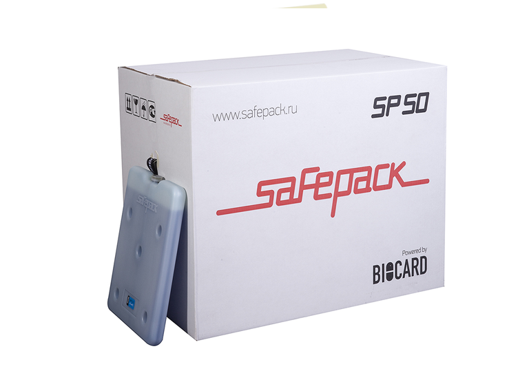 ТЕРМОКОНТЕЙНЕР SAFEPACK SP-50 PPU В ГОФРОКОРОБЕ